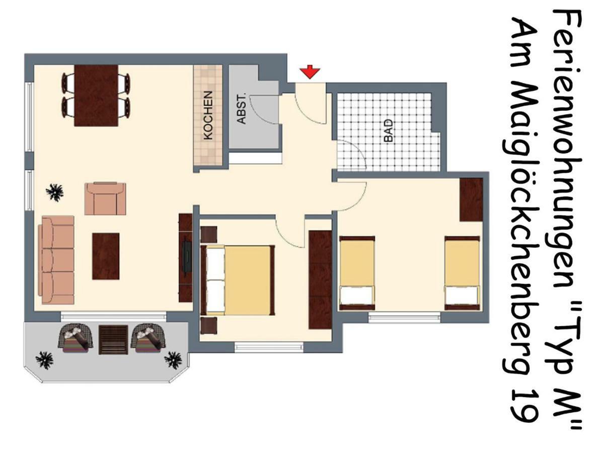 KarlshagenAm Maigloeckchenberg 19公寓 外观 照片