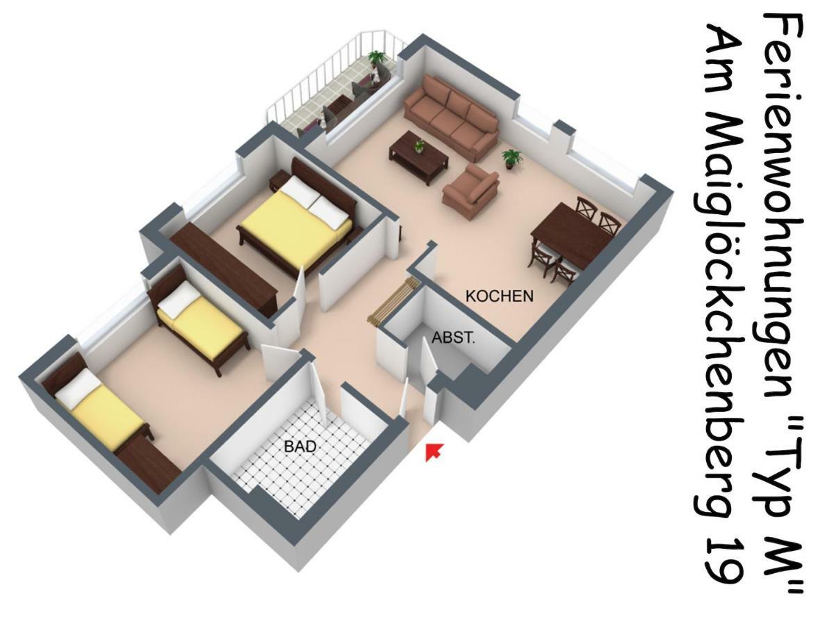 KarlshagenAm Maigloeckchenberg 19公寓 外观 照片
